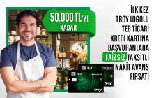 Yeni Ticari Kredi Kartı ESNAF Müşterilerimize Faizsiz Taksitli Nakit Avans Kampanyası